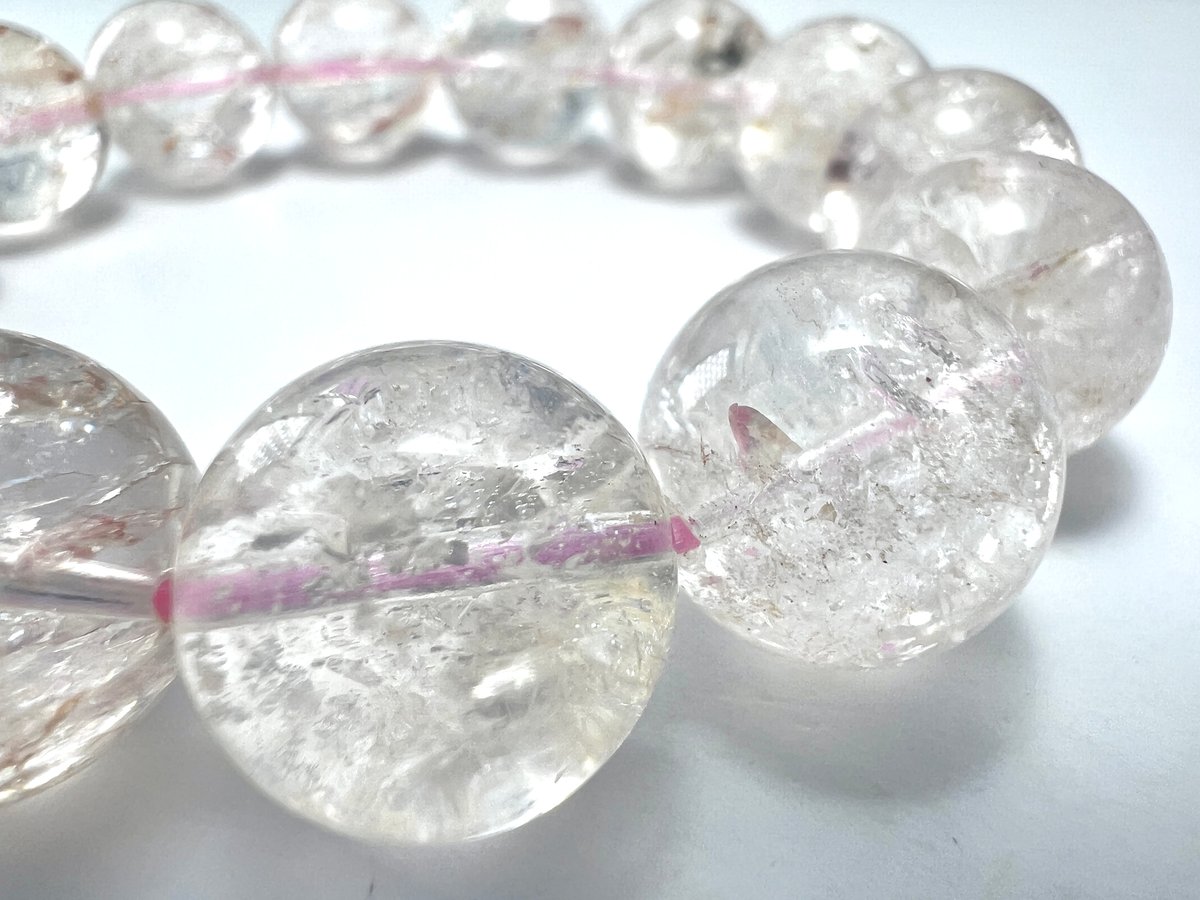*✨宮古島で浄化✨* ピンクアイリス　天然石ブレスレット 癒し、浄化にオススメです！ | Kinka's Stone Shop