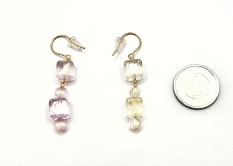 【ピアス】フローライト