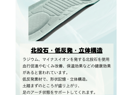【北投石】インソール