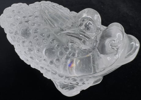 水晶 三脚カエル①