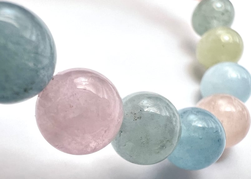 ★特選一連★素直な自分を表現【美麗パステルカラー♢MIXベリルさざれ連】❤️ ☆特選一連☆素直な自分を表現【美麗パステルカラー♢MIXベリル