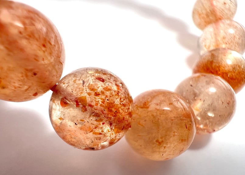 ☆特選一石☆激安☆シラー効果♢勝利の石【サンストーン『日長石