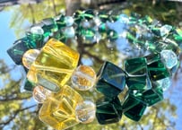 シトリン 六字真言水晶 ブルートパーズ グリーンクォーツ