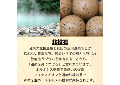 【北投石】あったか腹巻