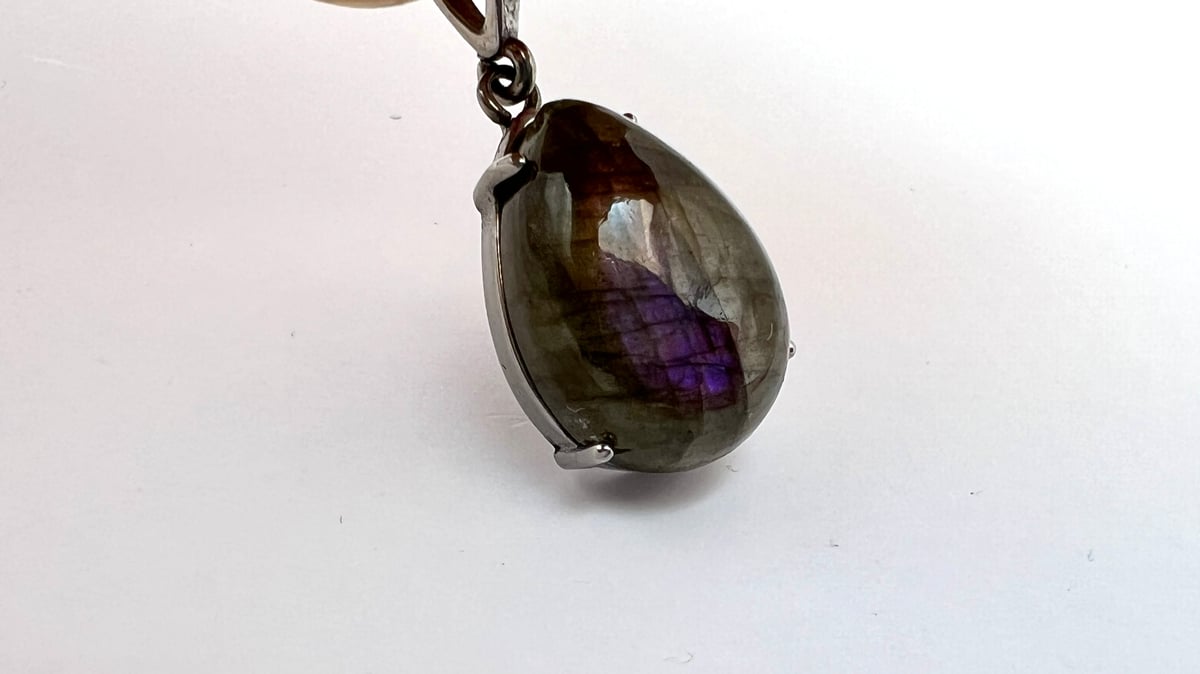 パープルラブラドライト | あじろゆき オンラインショップ