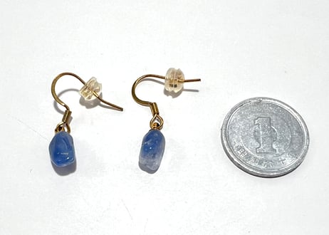 ディモルチェライト ピアス