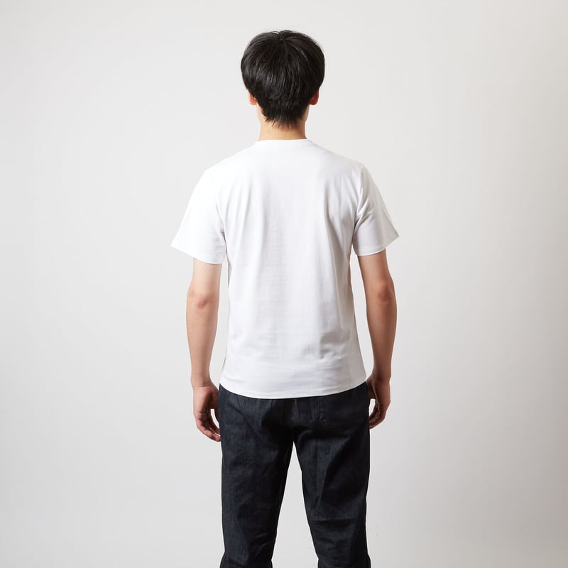 Embroidered T-shirt —White— 刺繍Tシャツー白ー | P...