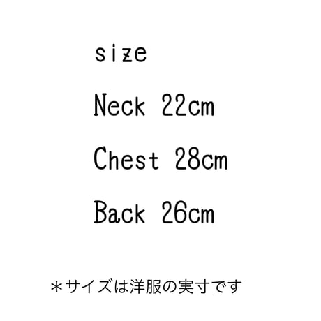 お揃いリード付き♡重ね着風チェックワンピース(Sサイズ)