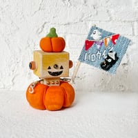 10月テーマ　ハロウィン🎃デコ旗付（27時間限定受注制作）