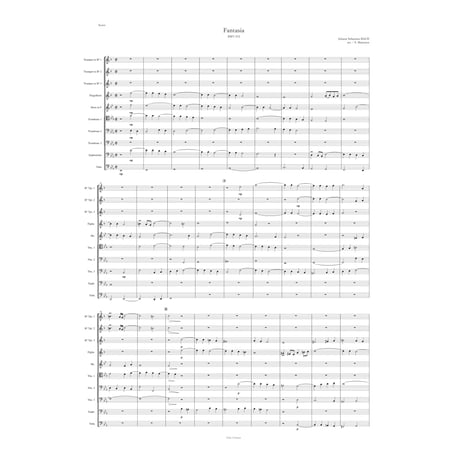 ファンタジア 変ホ長調 BWV572