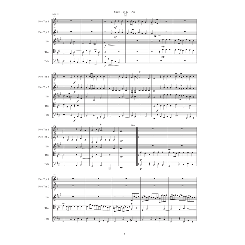 水上の音楽”より 組曲 第2番 ニ長調 | Fika Library