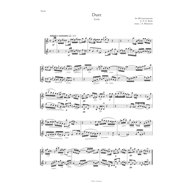 Duet H.636 | Fika Library