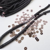 #PA08-SE4 / パイエット グリッター セピア 4mm  フランス製