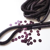 #PA05-M.VO5  / パイエット ５mm マットボルドー フランス製