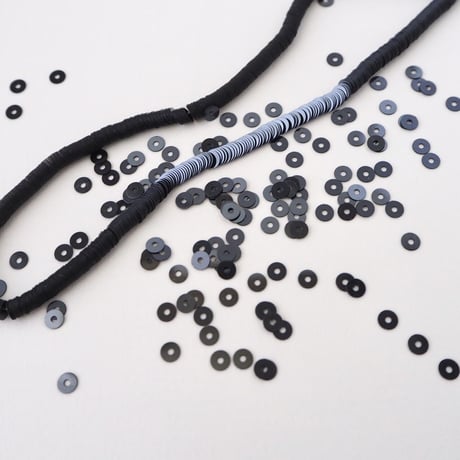 #PA04-MH3 / パイエット 3mm メタリックヘマタイト