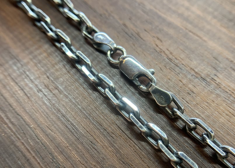 4面カットあずきチェーン / 1.25mm | DearStock
