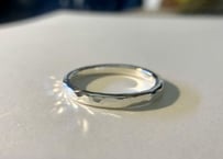 槌目の指輪 / 約3.0ｍｍ幅