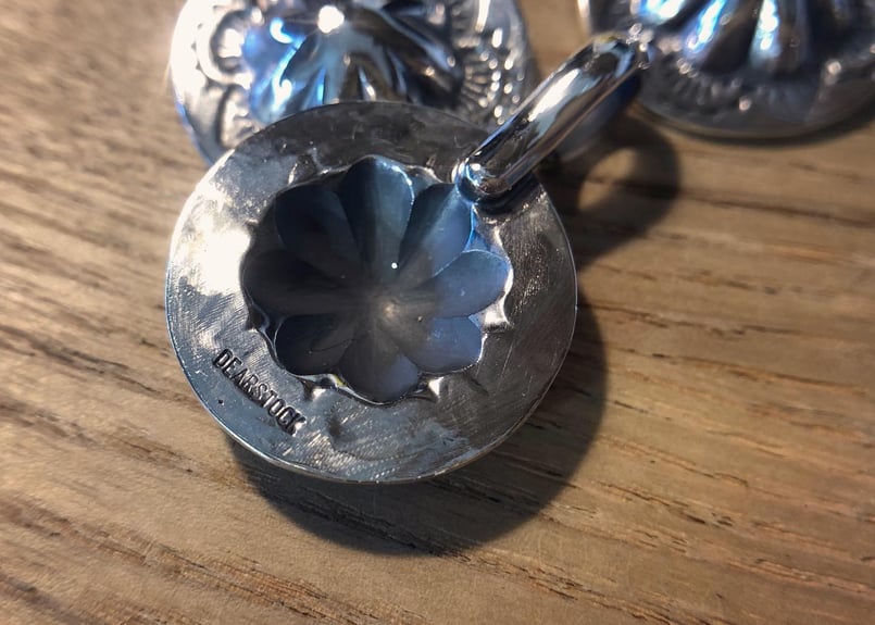 イーグル シルバーペンダントトップスタッズ スターグラスホルダー アポロコンチョ イーグル シルバーペンダントトップ、スタッズスターグラスホルダー