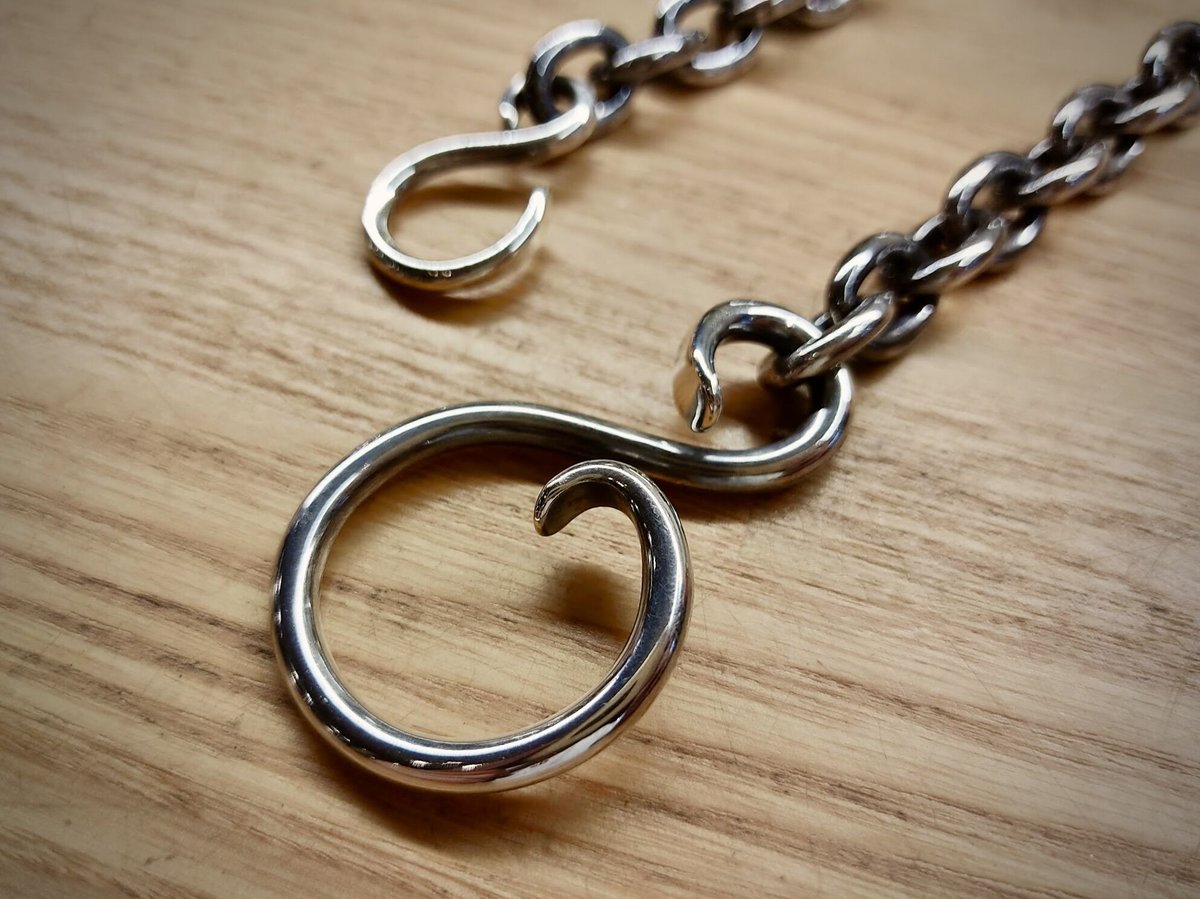 限界値下げ】ROAD ウォレットチェーン ショート23センチ・重さ約88