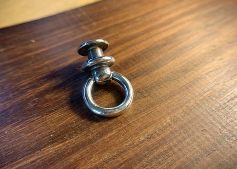 ターンノブ　ウォレットチェーン取り付け部品