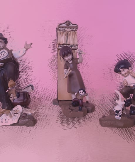 『母をたずねて三千里』のフィギュア3点セット