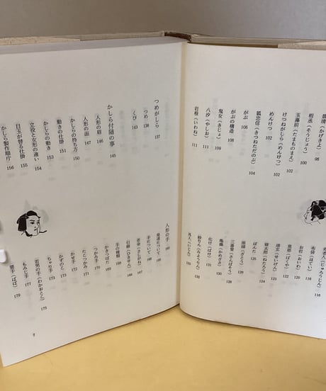 文楽人形圖譜（宮尾しげをの本ー1）