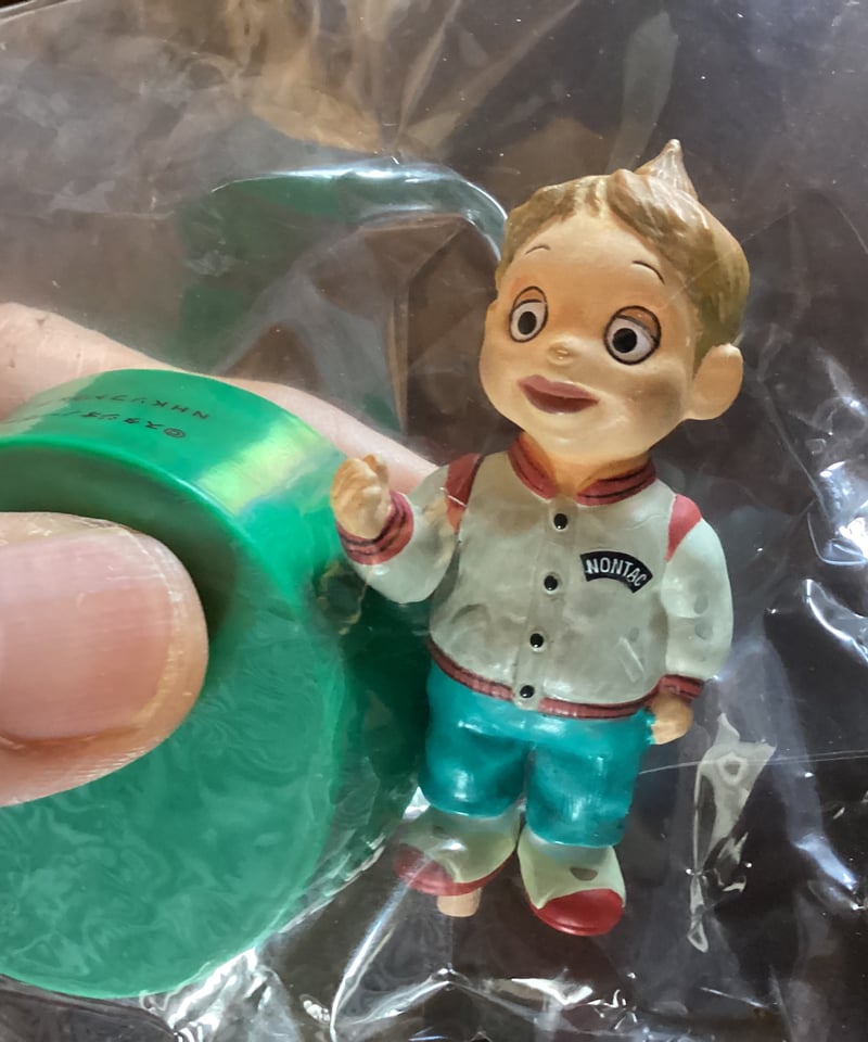 NHKキャラクタ➖なつかしのひろば フィギュア ノンタック | torokko puppet