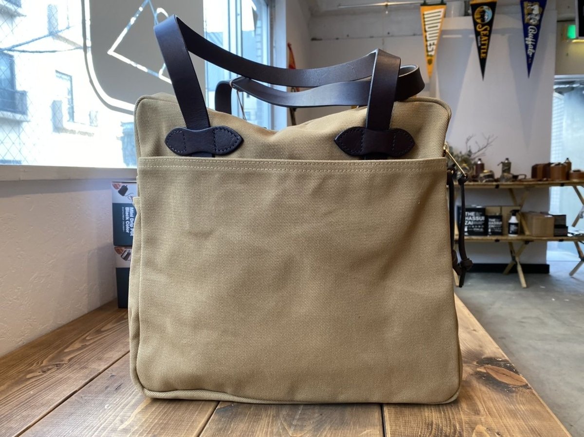 FILSON TOTE BAG with ZIPPER(フィルソン トートバッグ ウィズ ジッ...