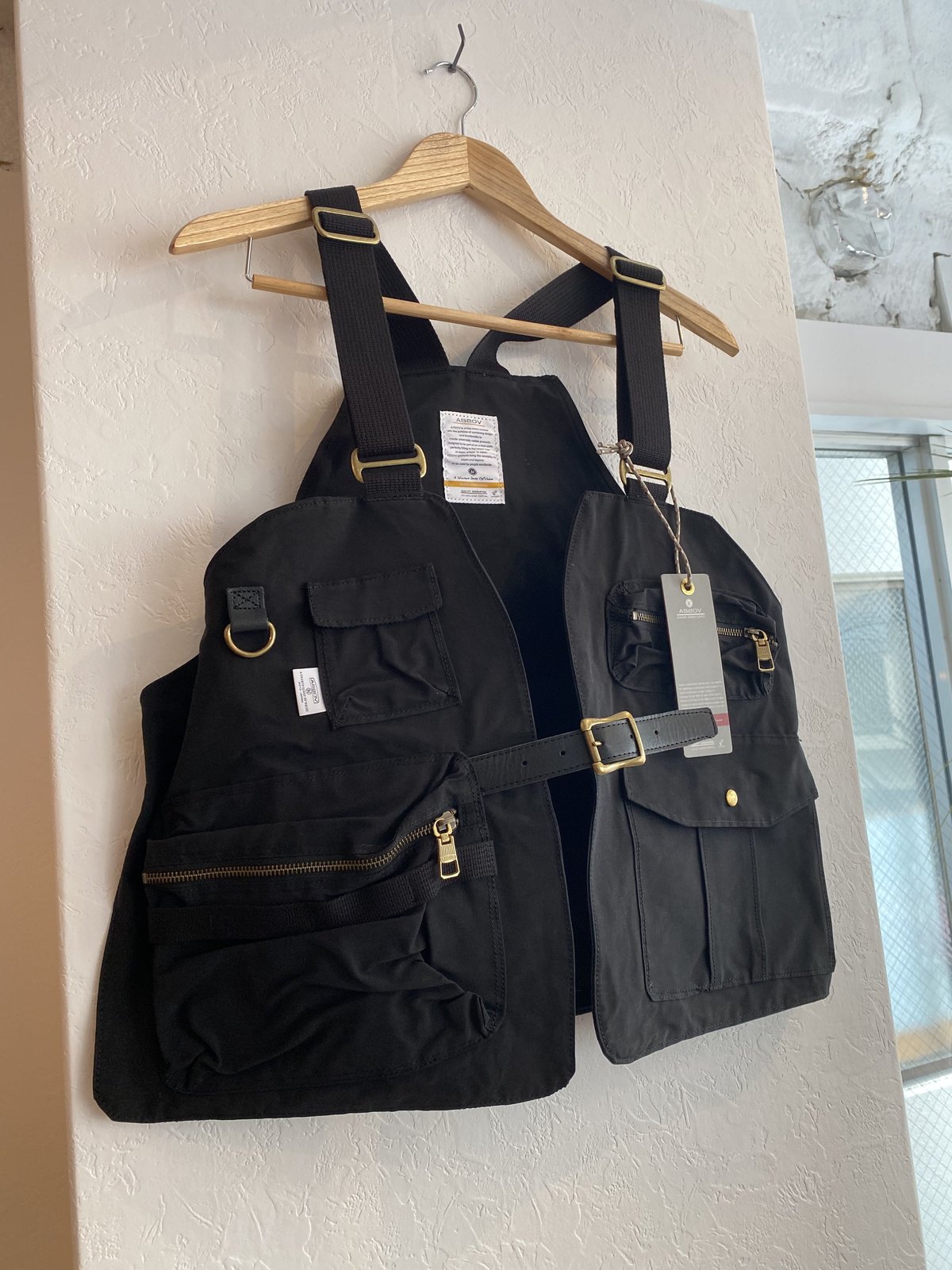 AS2OV (アッソブ) SHRINK NYLON CAMP VEST / キャンプ ベスト ...