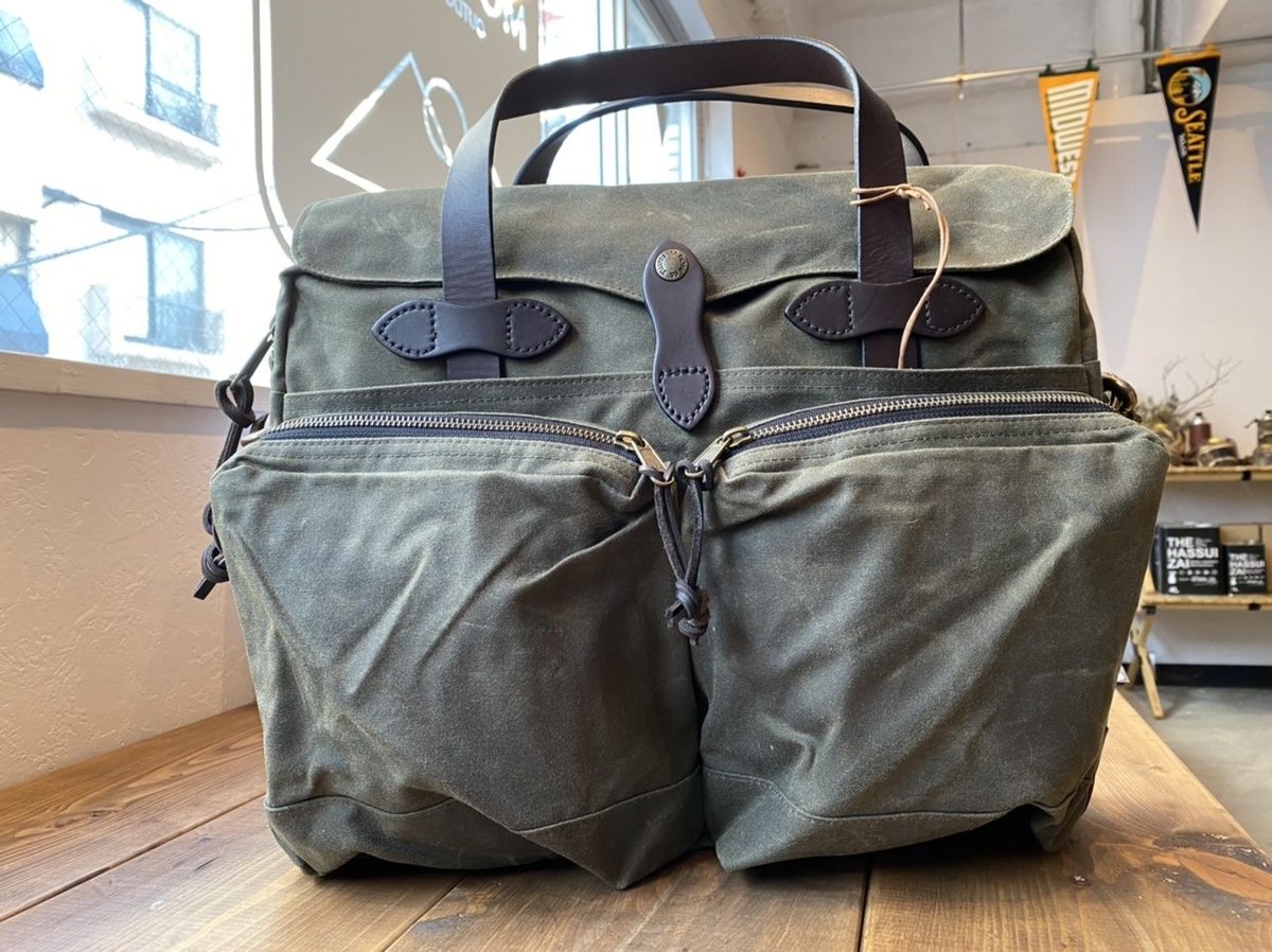 美品] FILSON 24-HOUR BRIEFCASE | chidori.co