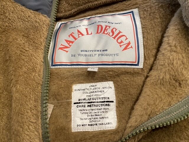 NATAL DESIGN「COLD WEATHER FLEECE JACKET -ND Ver...
