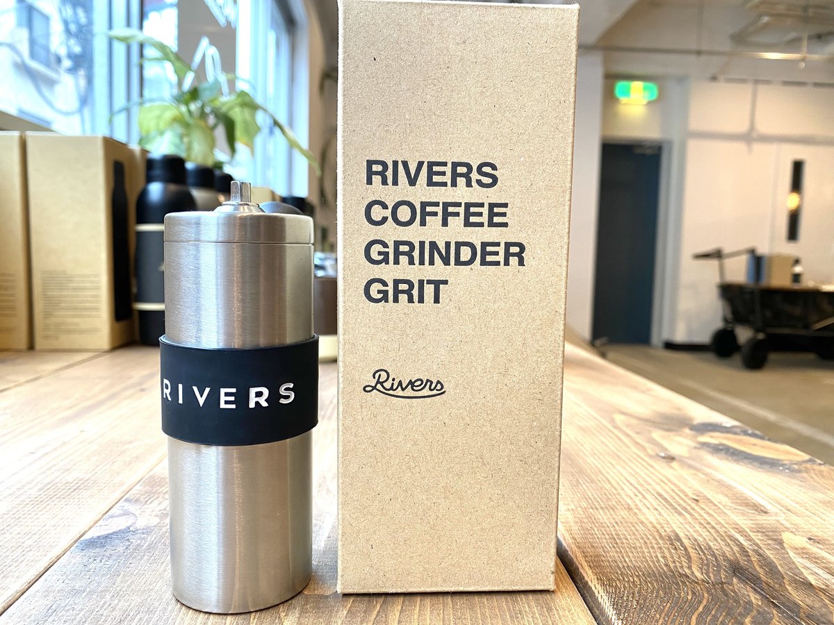 RIVERS(リバーズ) コーヒーグラインダー グリット(シルバー) | RIVER