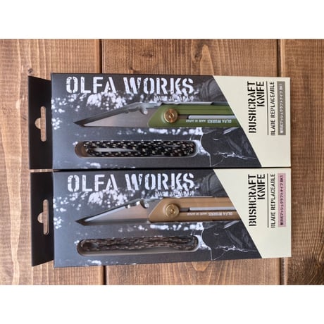 OLFA WORKS(オルファワークス)替刃式ブッシュクラフトナイフ BK1