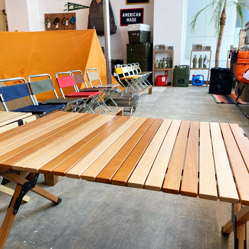 ANOBA アノバ ウッドロールトップテーブル ANOBA(アノバ) ウッドロール