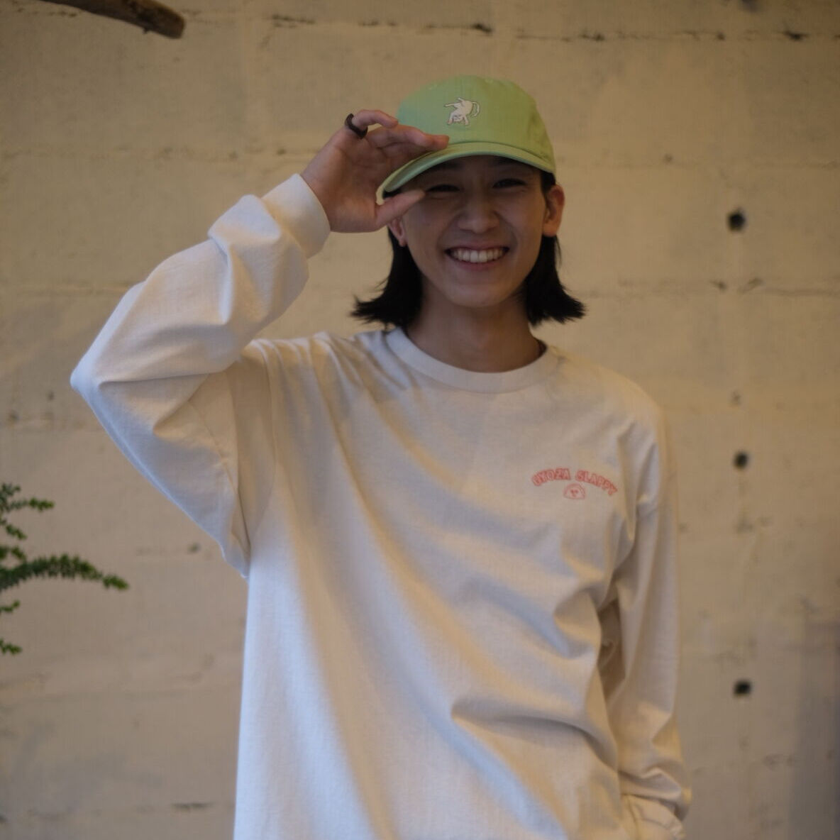 GYOZA SLAPPY.TOFUCHAN CAP（GREEN） | 餃子スラッピー