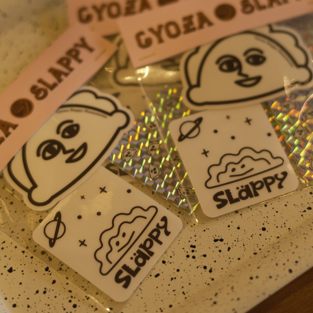 GYOZA SLAPPY.STICKERS SET | 餃子スラッピー