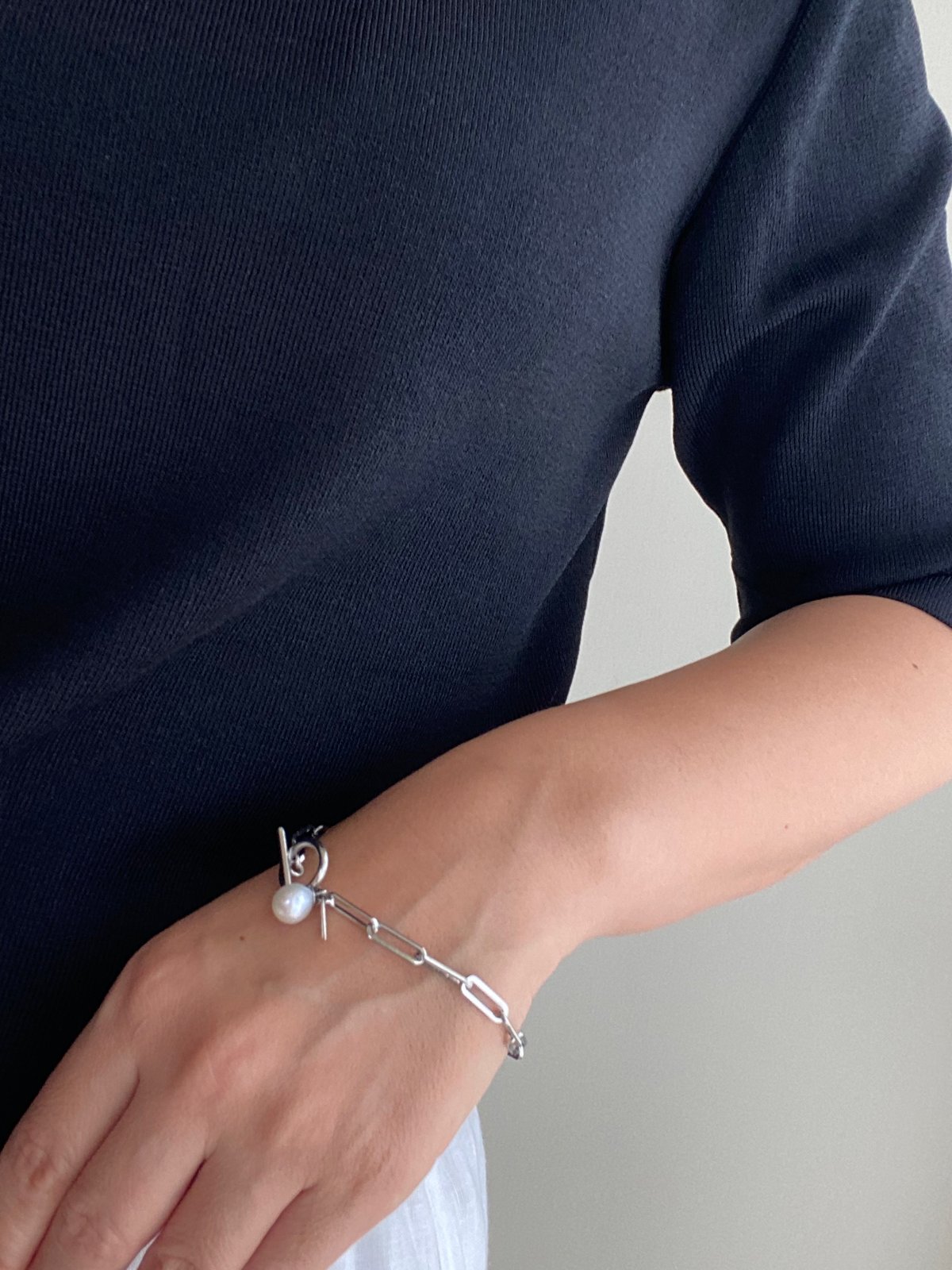 Abionp超美品アイドル・ド・クリストフル オーバースリーブブレスレット Cuff bracelet Idole de Christofle Sterling silver