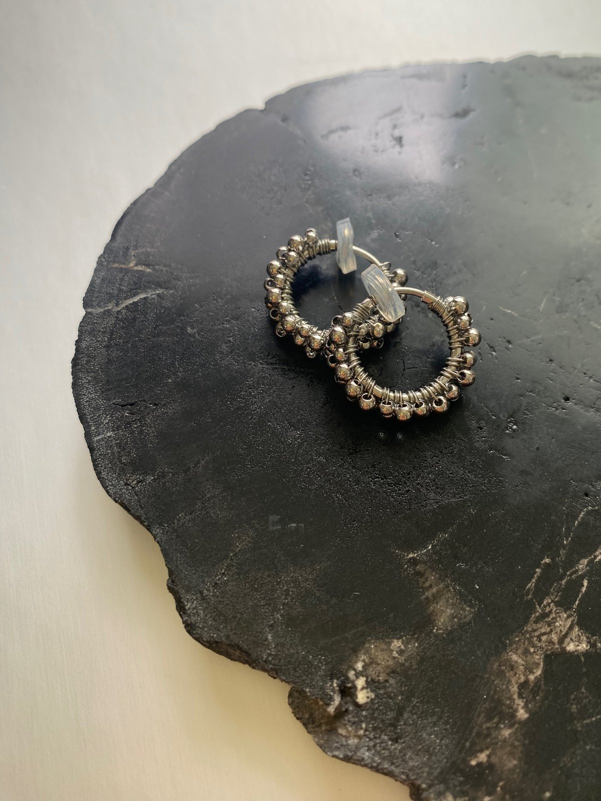 ちっちゃなつぶつぶ　　※イヤリング価格となっております つぶつぶ silver | Shiori 栞 Accessory