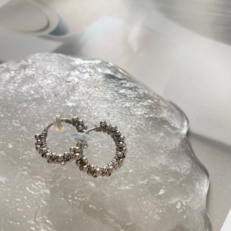 つぶつぶ silver | Shiori 栞 Accessory