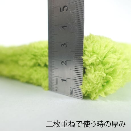 バケツ一杯の水洗い洗車用「粗拭き」ファイバークロス　特殊裁断　20cm×30cm　取扱説明書付き