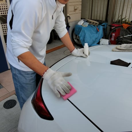 お客様自身のクルマを僕と一緒に洗車する洗車教室