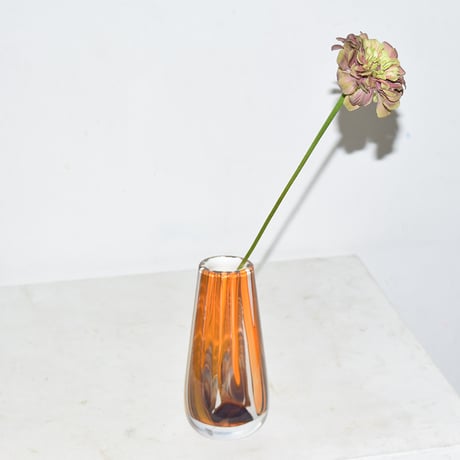 Flower vase-7(W6.5×H14) / ORANGE