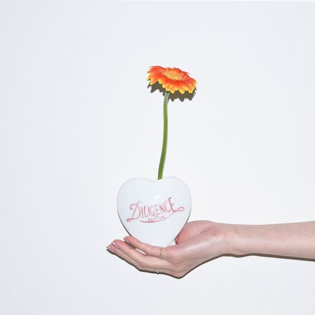 Heartwarming Flower vase【Logo red】