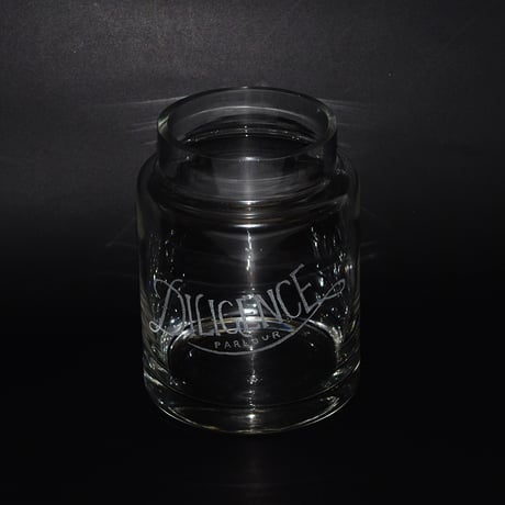 Hand carved logo flower vase ー4(W11×H13)