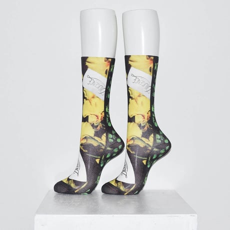 Tabio × DILIGENCE PARLOUR / ストライプ柄BLACK
