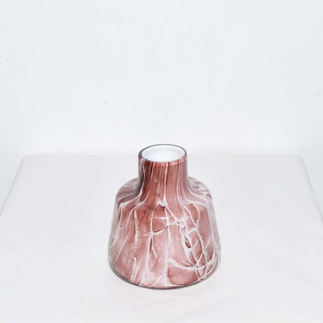 Marble bottle flower vase(W5×H15)/MAUVE