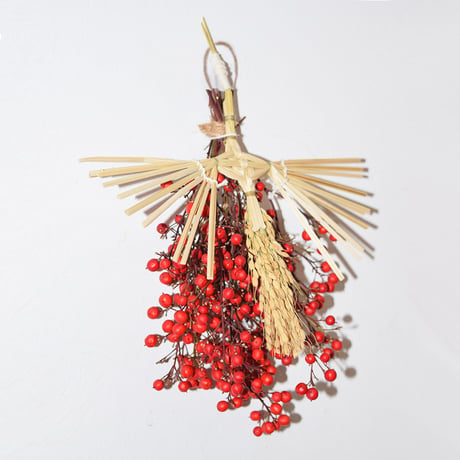 New Year's decorations for good luck (鶴亀SET)