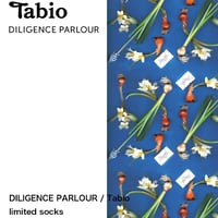 Tabio × DILIGENCE PARLOUR / 球根ブルー