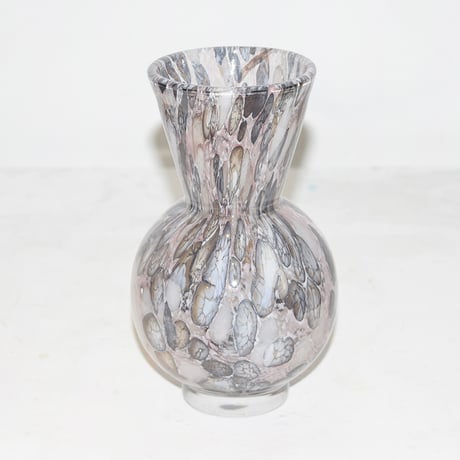 Pleated vase(W8×H15) /GRAY