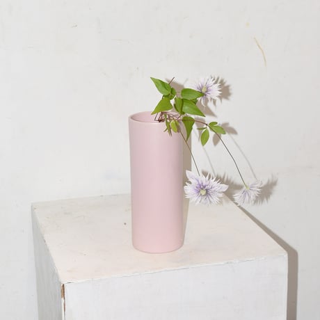 Flower vase(W8×H23) / PINK